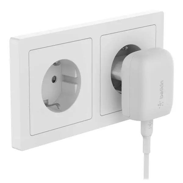 Ładowarka sieciowa Belkin USB-C PD PPS 20W Biały