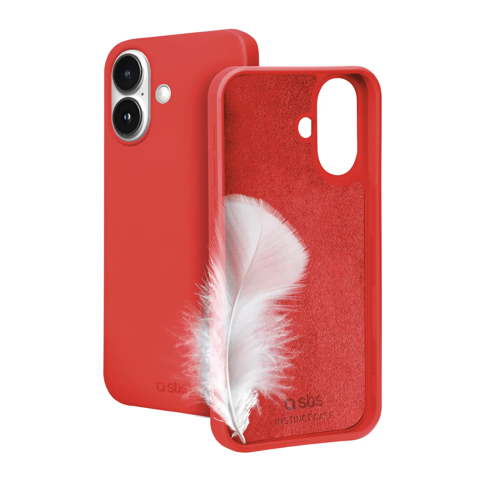 Etui SBS Instinct do iPhone 16 Czerwony