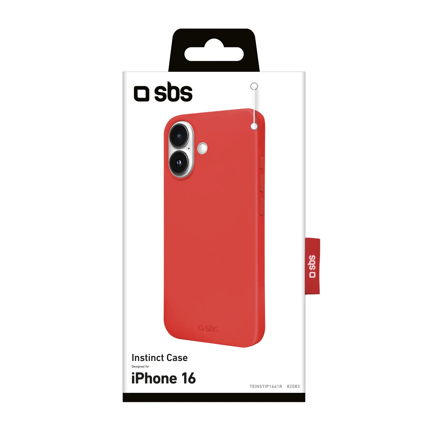 Etui SBS Instinct do iPhone 16 Czerwony