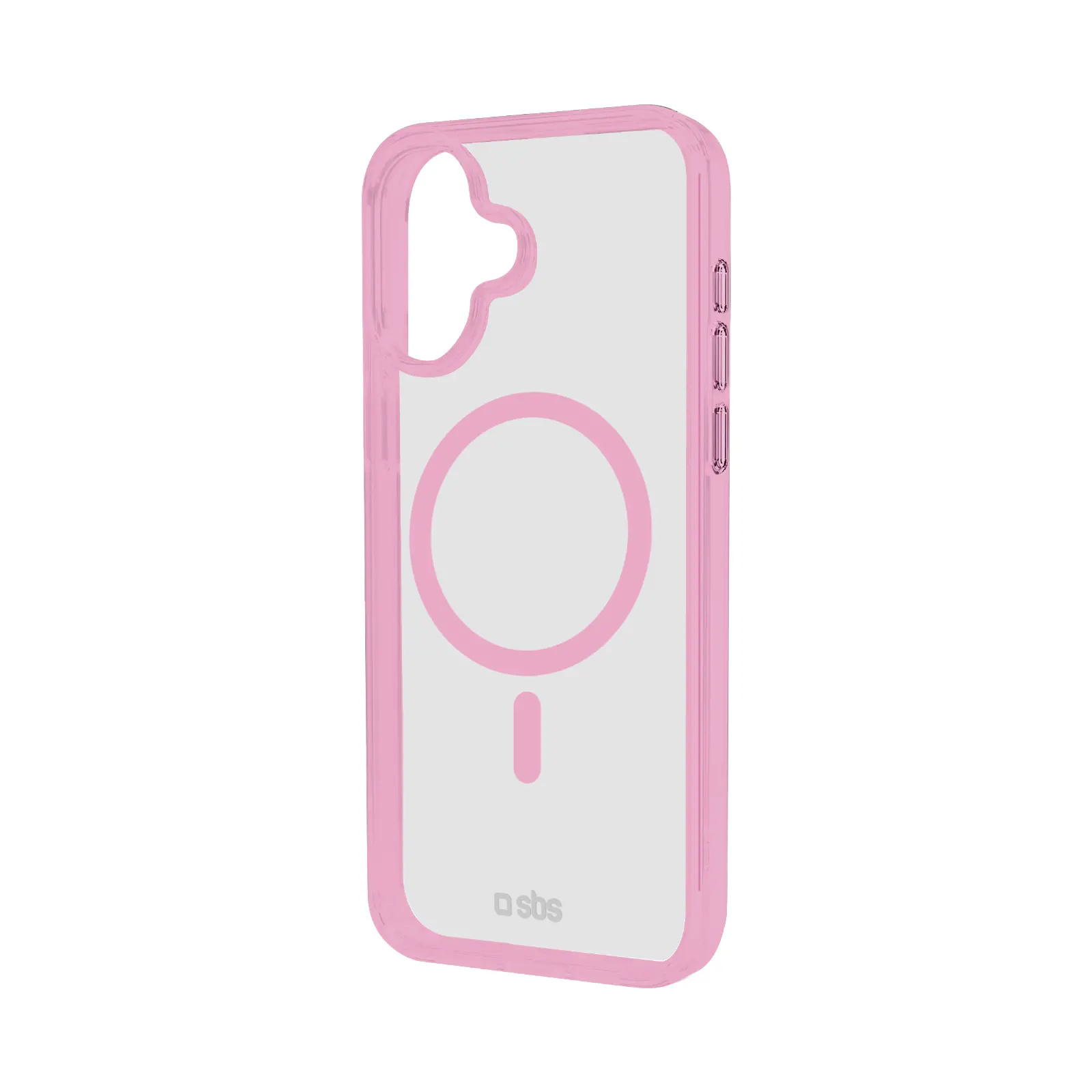 Etui SBS Mag Frame TEMAGCOLIP1667P do iPhone 16 Plus Różowy