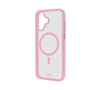 Etui SBS Mag Frame TEMAGCOLIP1667P do iPhone 16 Plus Różowy