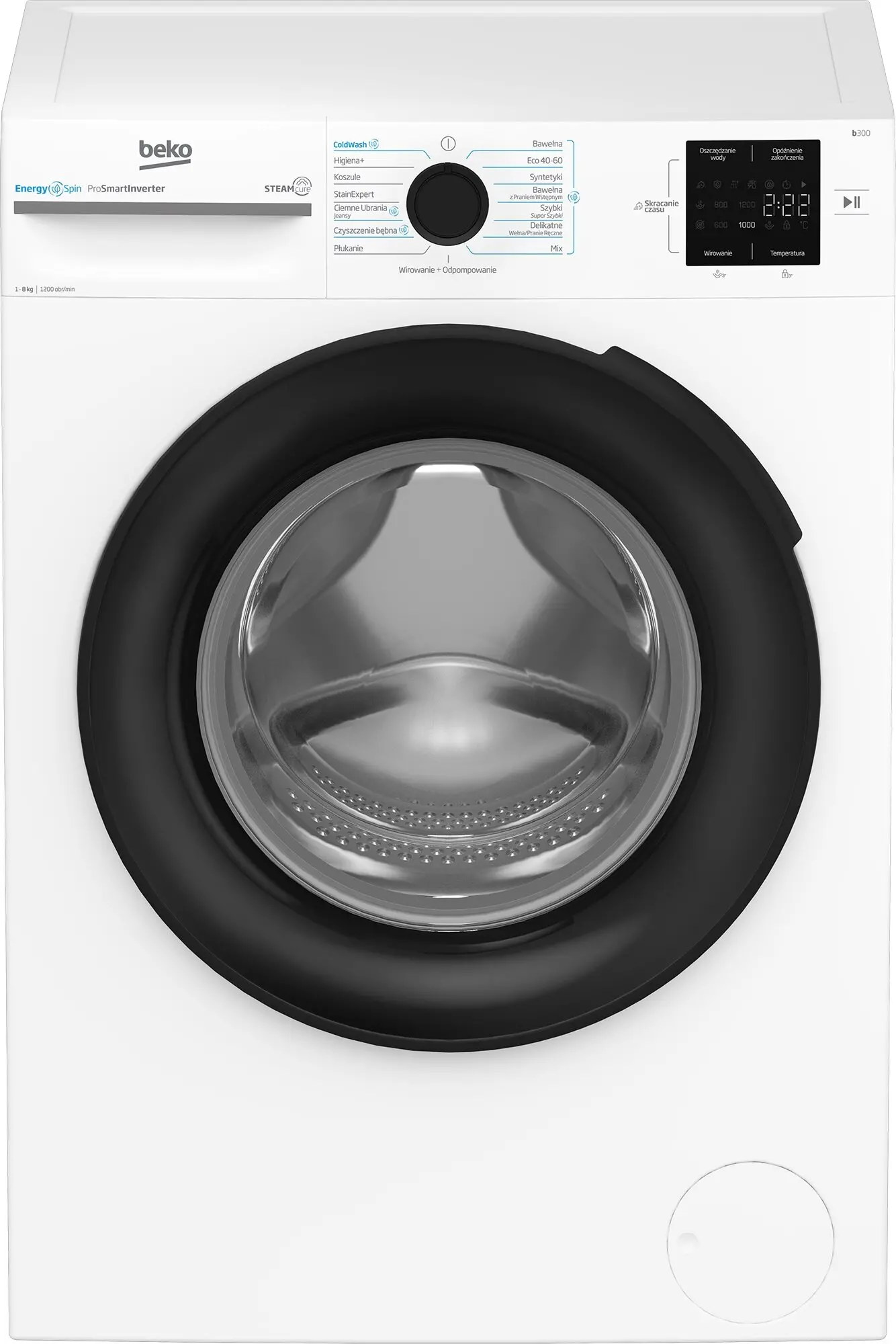 Beko b300 BM3WFSU38215WPB EnergySpin 8kg 1200obr/min
