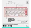 Klawiatura membranowa Logitech POP Icon Keys Różowy