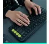 Klawiatura membranowa Logitech POP Icon Keys Różowy