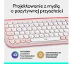 Klawiatura membranowa Logitech POP Icon Keys Różowy