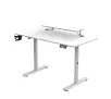 Biurko Ultradesk HIGHLANDER 120cm Regulacja wysokości Biały