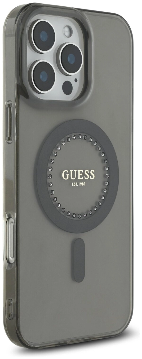 Etui Guess hardcase 4G Classic iPhone 16 Pro Czarny