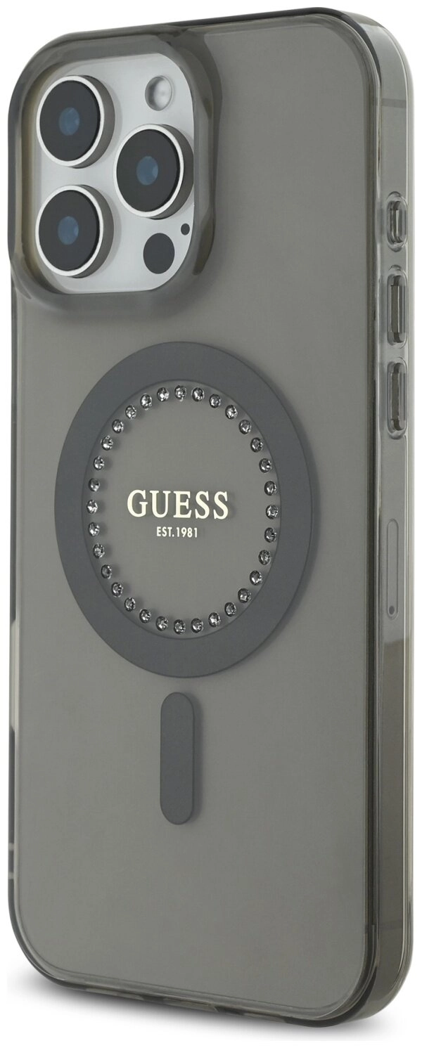 Etui Guess hardcase 4G Classic iPhone 16 Pro Czarny