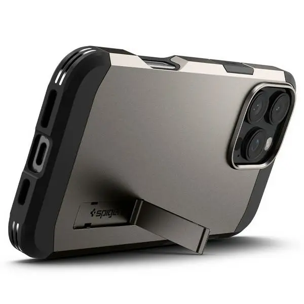 Etui Spigen Tough Armor MagSafe do iPhone 16 Pro Max Szary