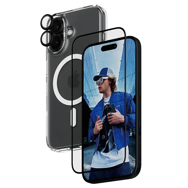 Etui PanzerGlass Bundle 3w1 do iPhone 16