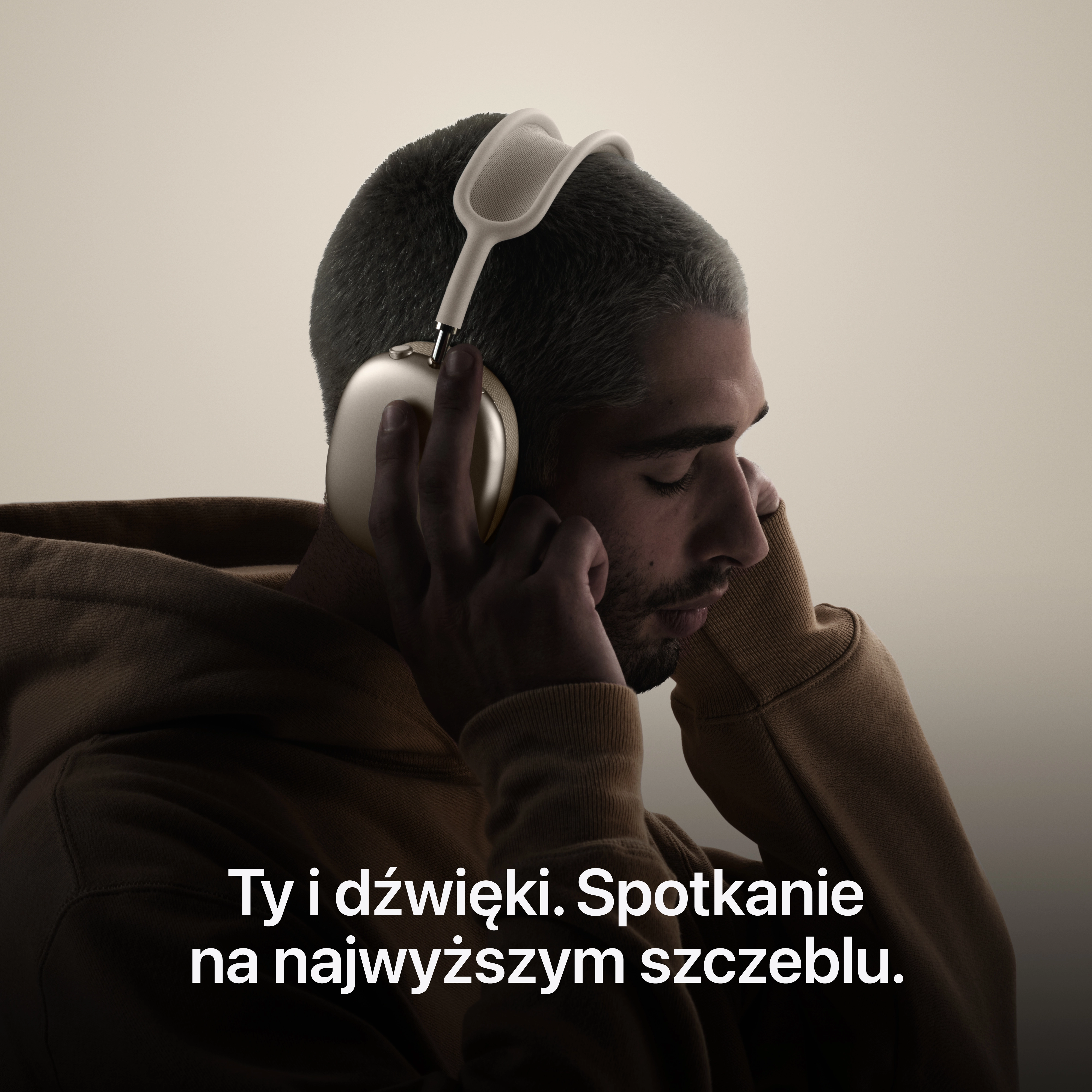 Apple AirPods Max USB-C Nauszne Bluetooth 5.0 Księżycowa poświata