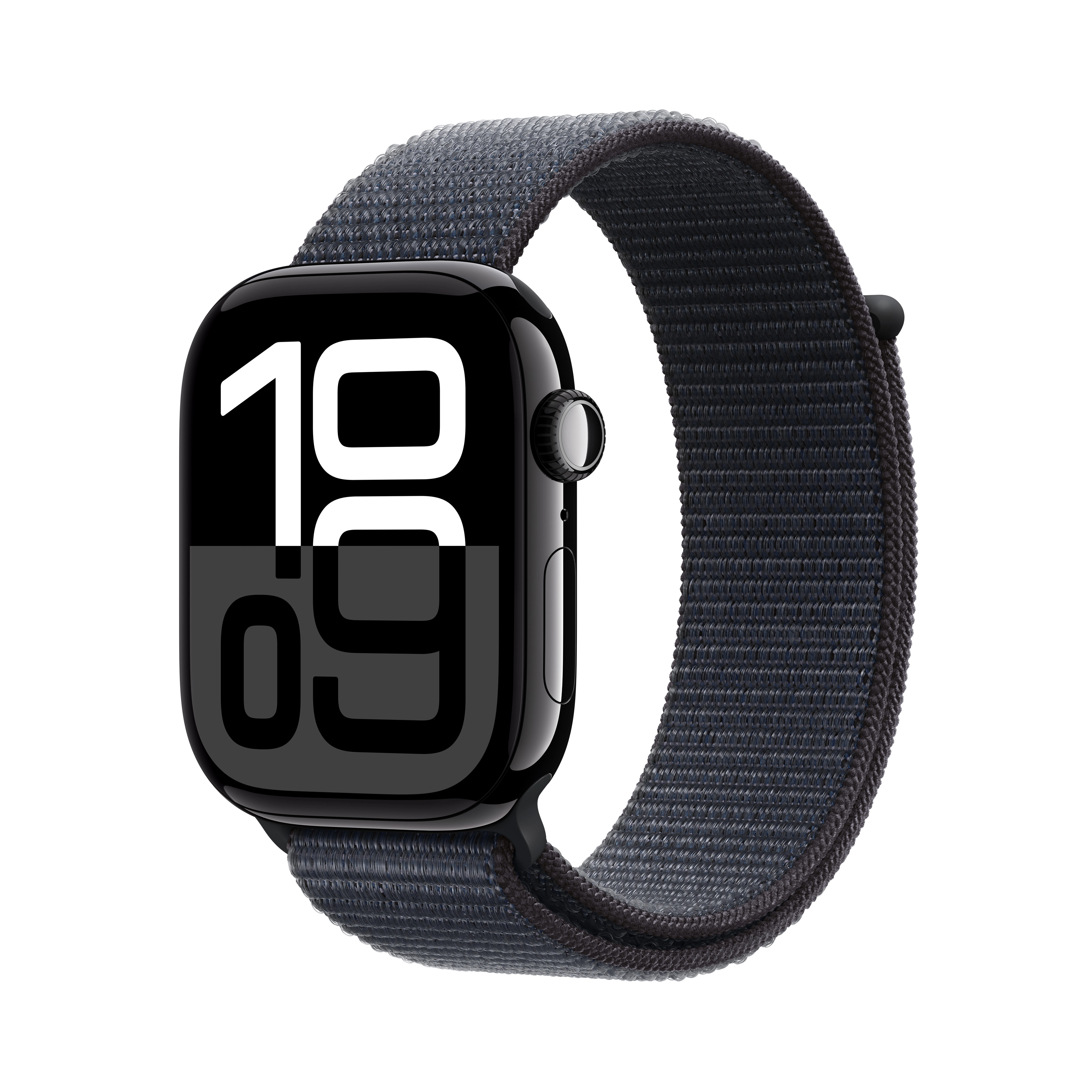 Apple Watch Series 10 GPS AI koperta 42mm aluminium onyks opaska sportowa atramentowa