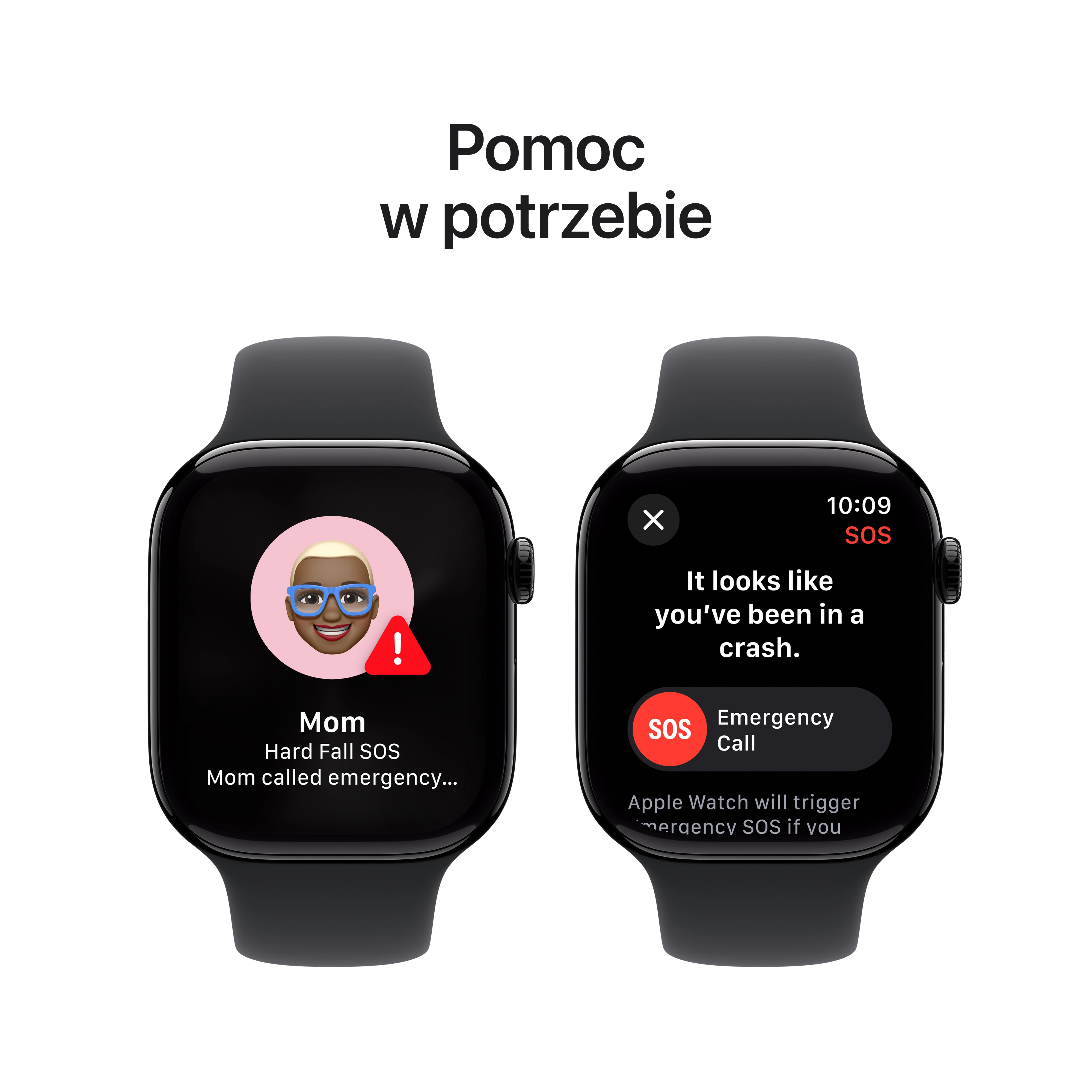 Apple Watch Series 10 GPS + Cellular 42mm aluminium onyks pasek sportowy czarny M/L