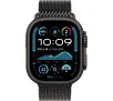 Apple Watch Ultra 2 GPS + Cellular Koperta z tytanu czarna 49mm Bransoleta mediolańska z tytanu Czarna Rozmiar M