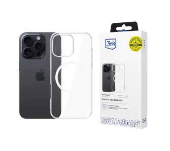 Etui 3mk Clear MagCase do iPhone 16 Pro Max Przezroczysty