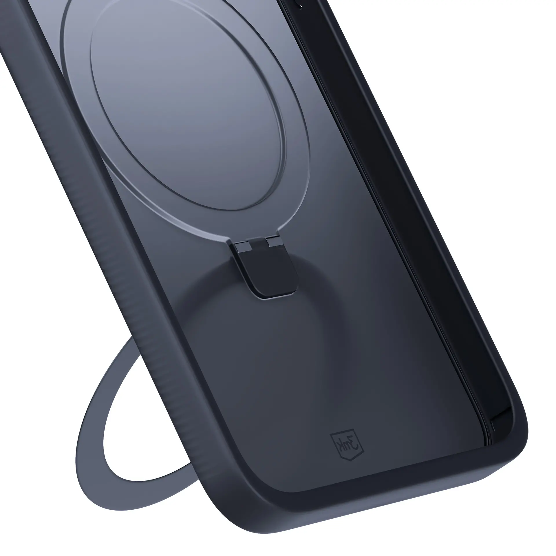 Etui 3mk Smoke Case Mag&Stand do iPhone 16 Plus Czarny