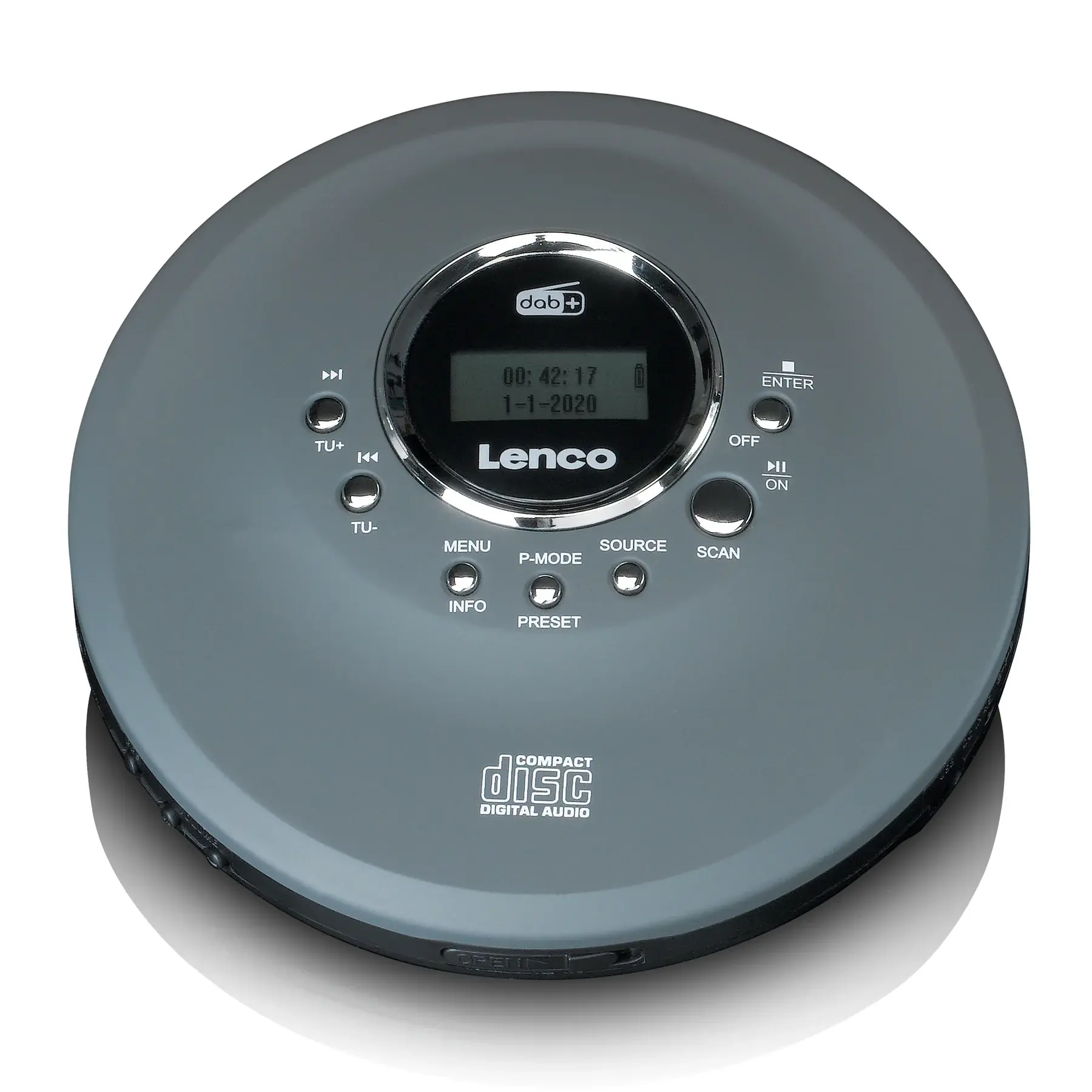 Odtwarzacz MP3 Lenco CD-400GY Szary
