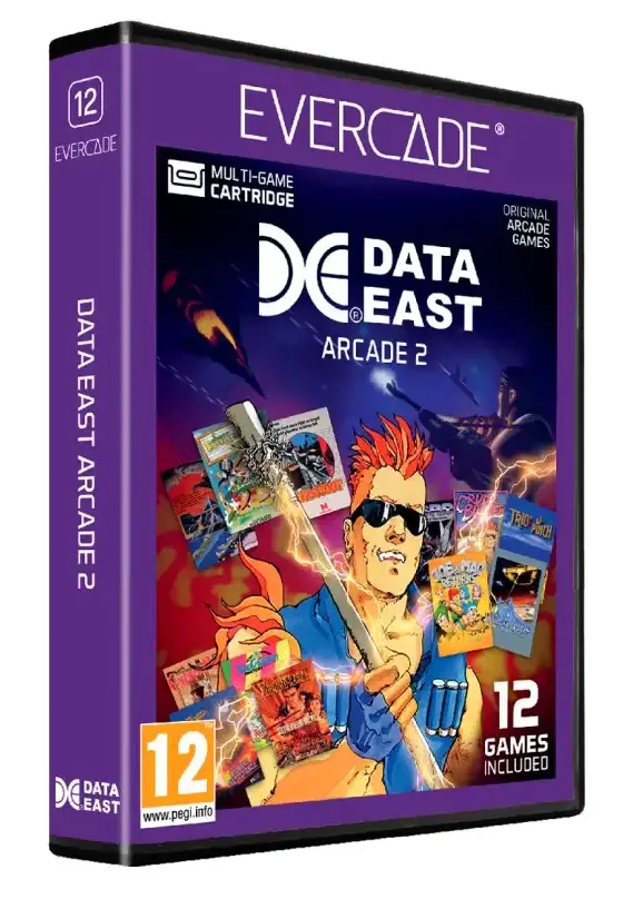 Gra Evercade Data East Arcade 2
