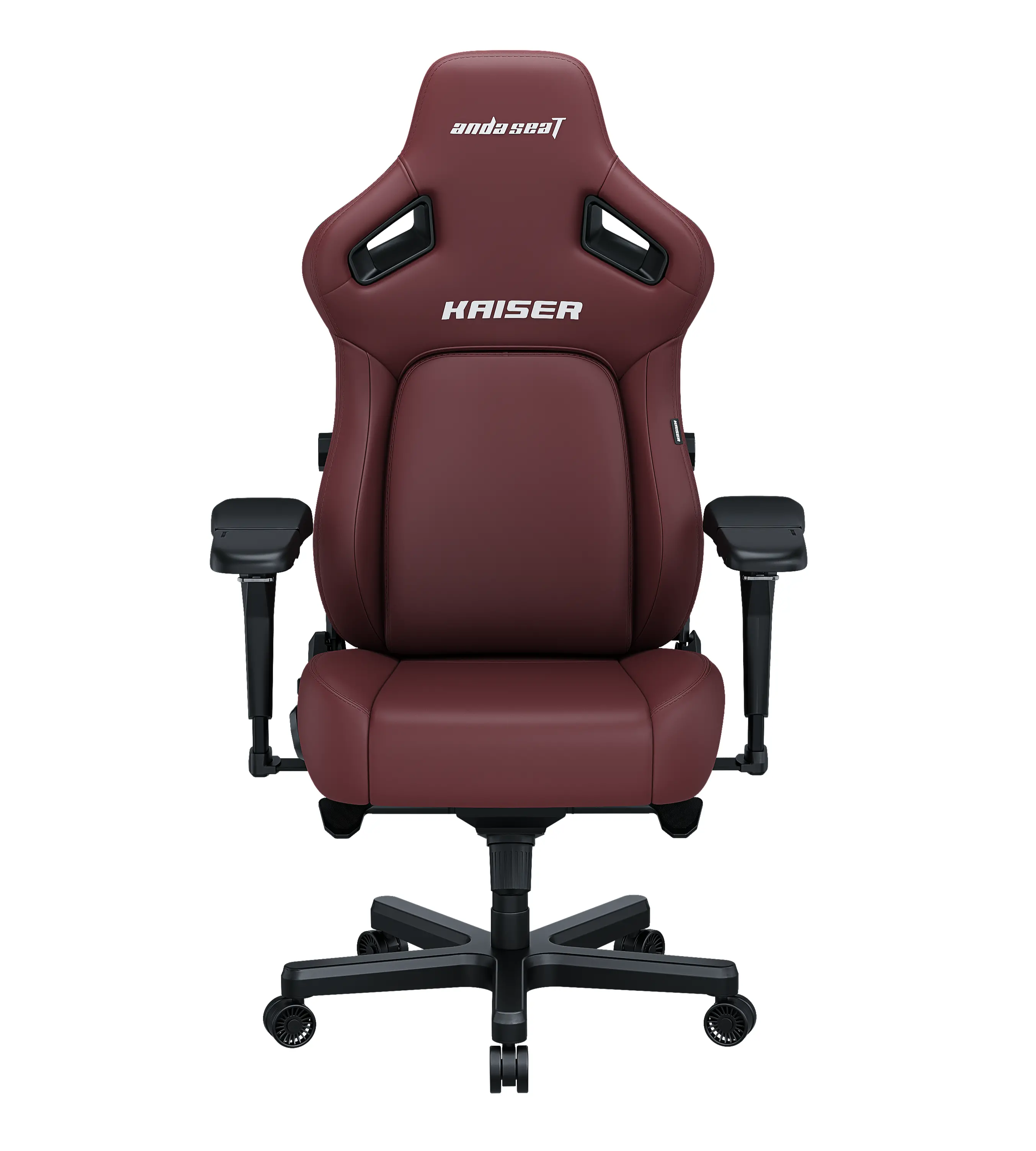 Fotel Anda Seat Kaiser 4 XL Gamingowy do 200kg Skóra Eco Bordowy