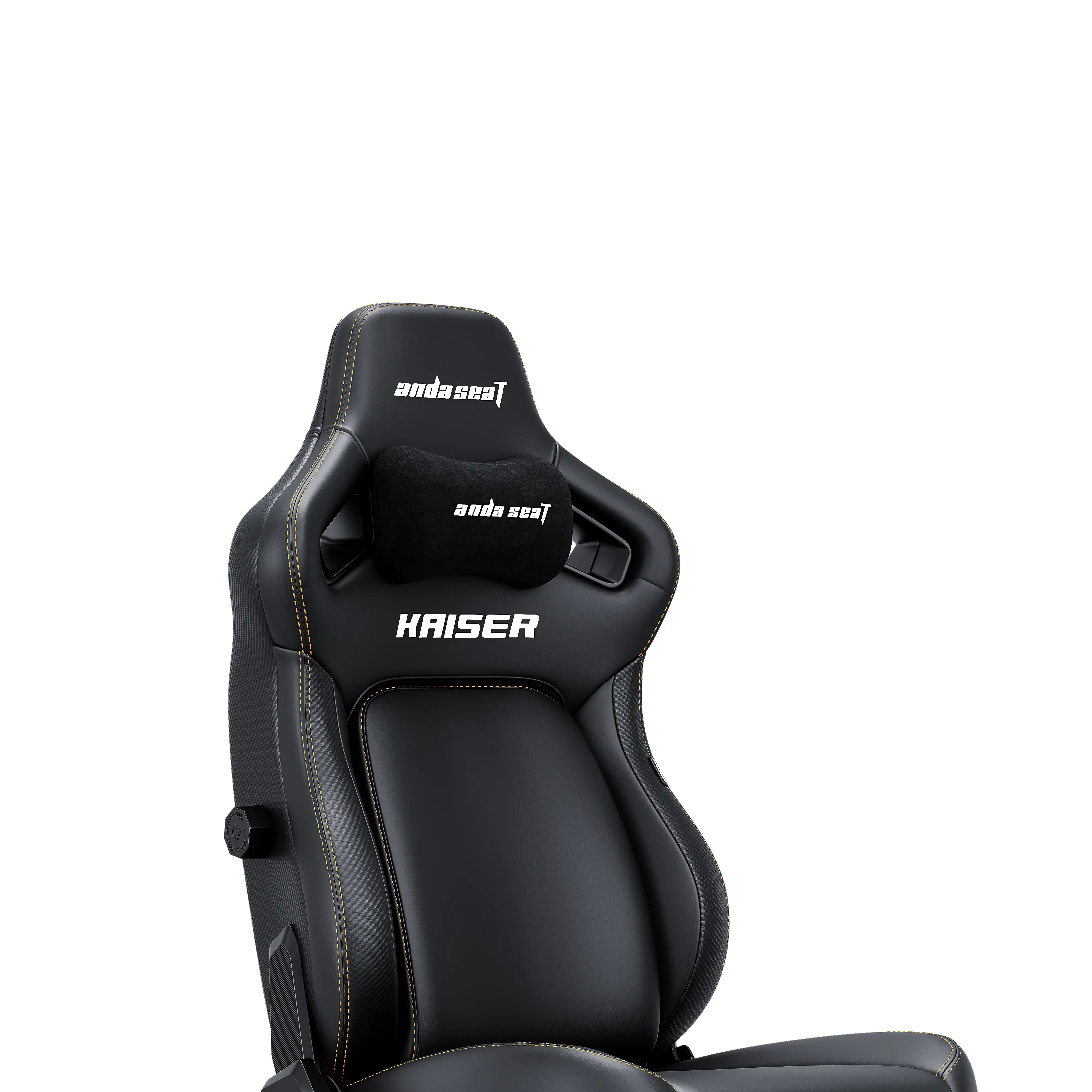 Fotel Anda Seat Kaiser 4 XL Gamingowy do 200kg Skóra Eco Czarny