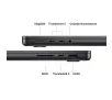 Apple MacBook Pro 2023 14,2" M3 Pro 36GB RAM 512GB Dysk macOS Gwiezdna Czerń