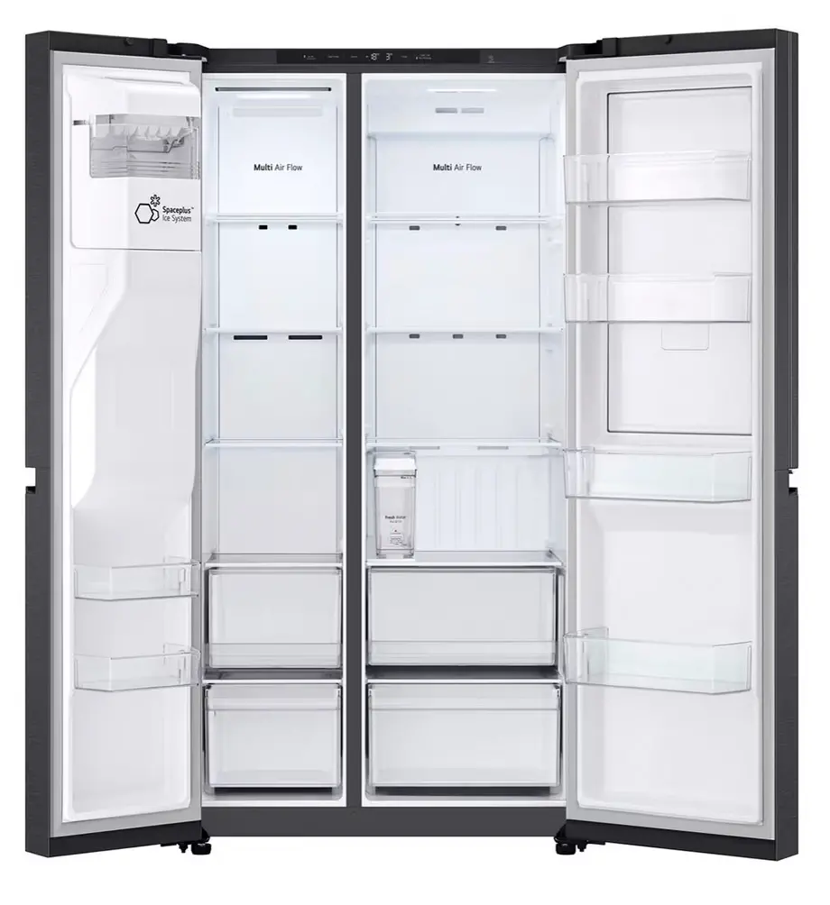 Lodówka LG SBS GSJC41EPPE Pełny No Frost 179cm Dystrybutor wody Ciemny grafit mat