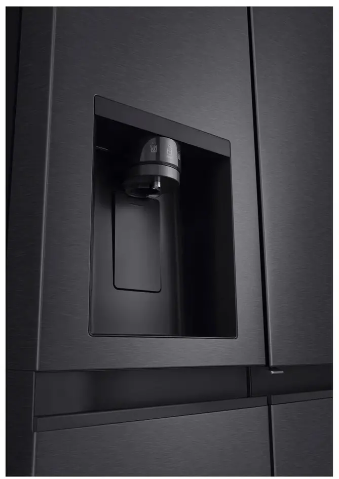 Lodówka LG SBS GSJC41EPPE Pełny No Frost 179cm Dystrybutor wody Ciemny grafit mat