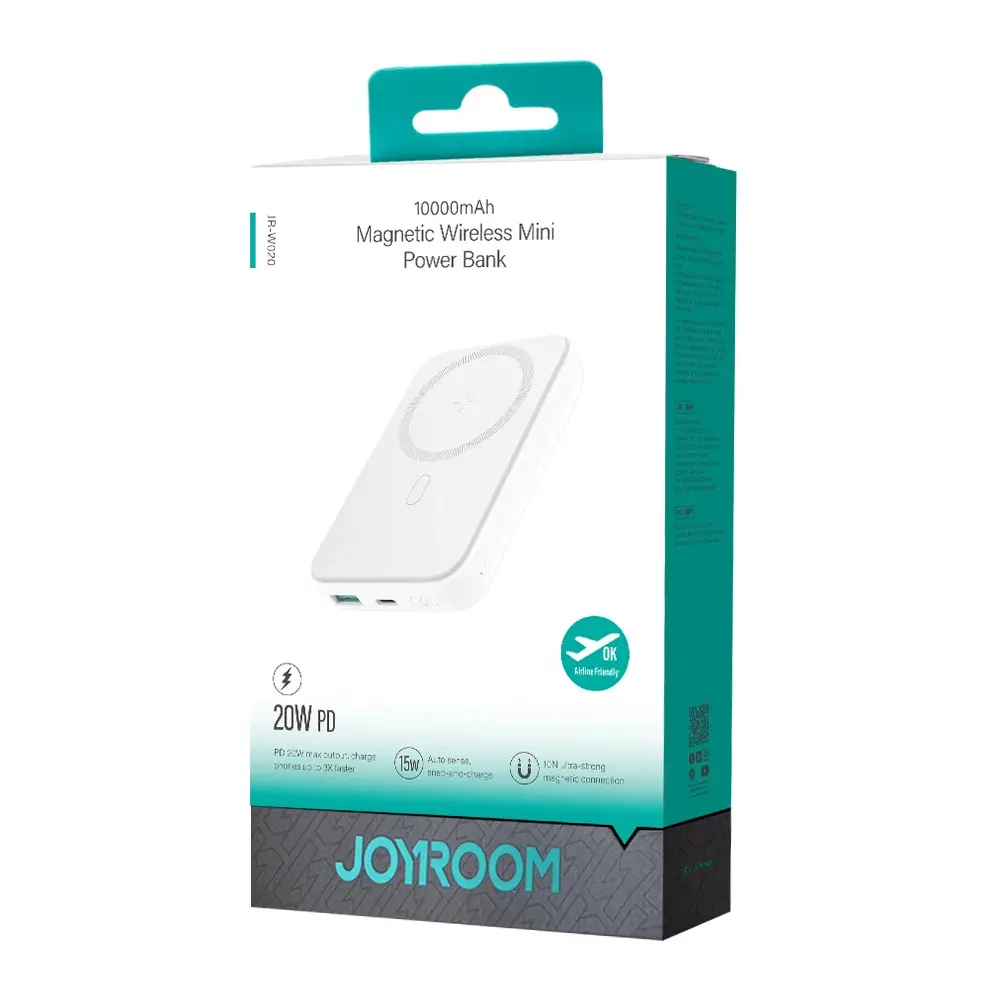 Powerbank Joyroom JR-W020 10000mAh 20W Biały