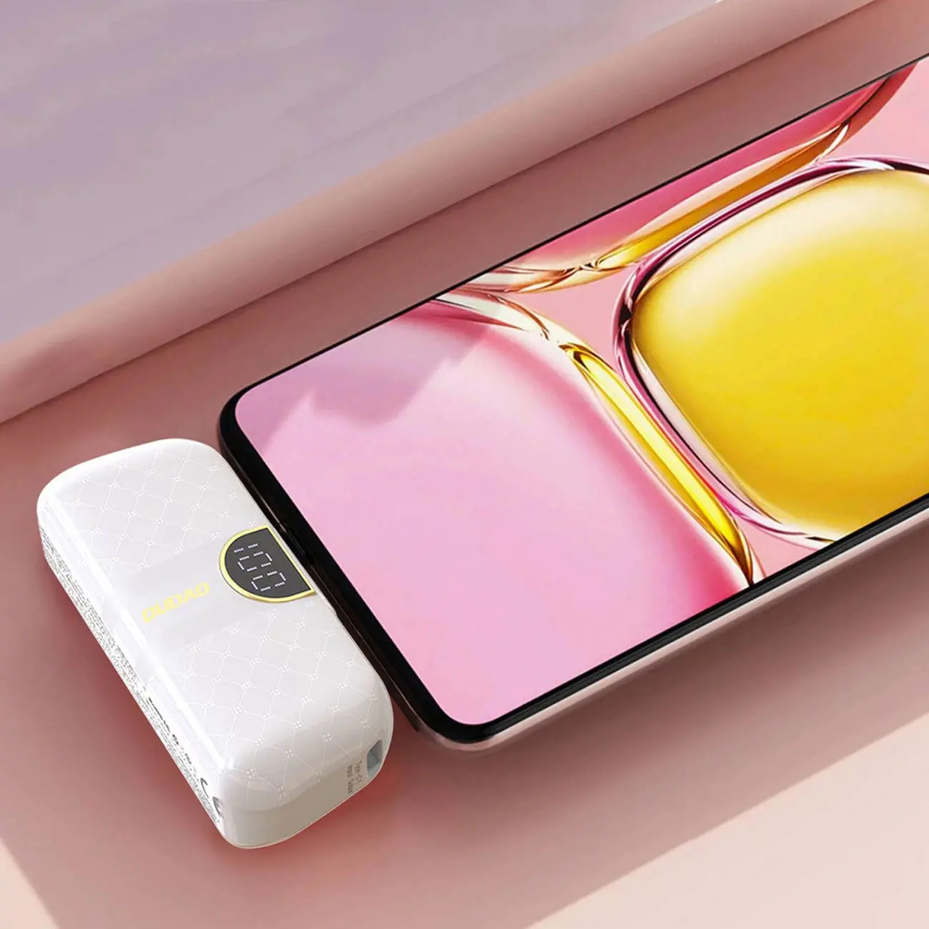 Powerbank Dudao K20SL 5000mAh 12W Lightning Biały