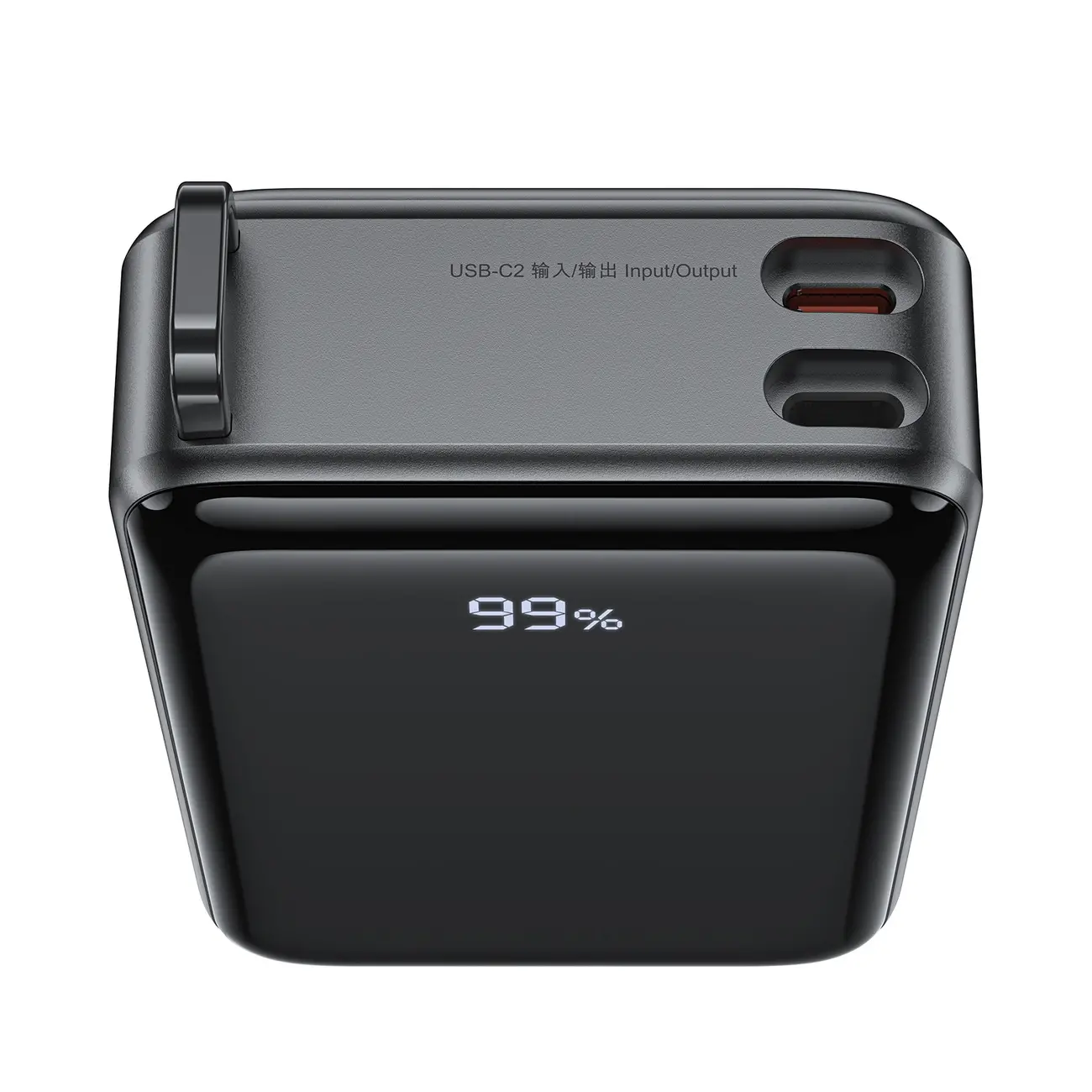 Powerbank Acefast M4 20000mAh PD 67W Wbudowany kabel Czarny