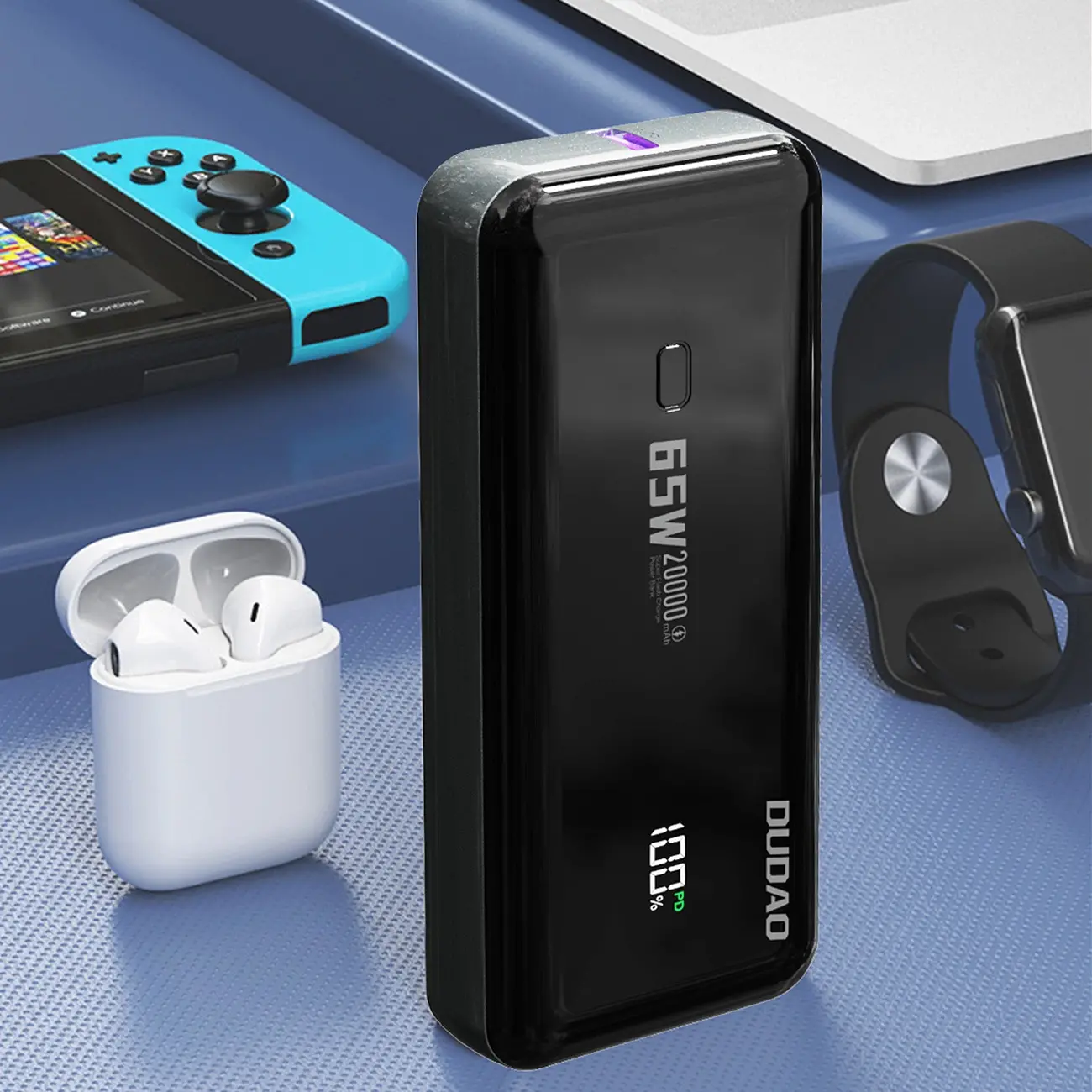 Powerbank Dudao K65 20000mAh PD 65W Czarny