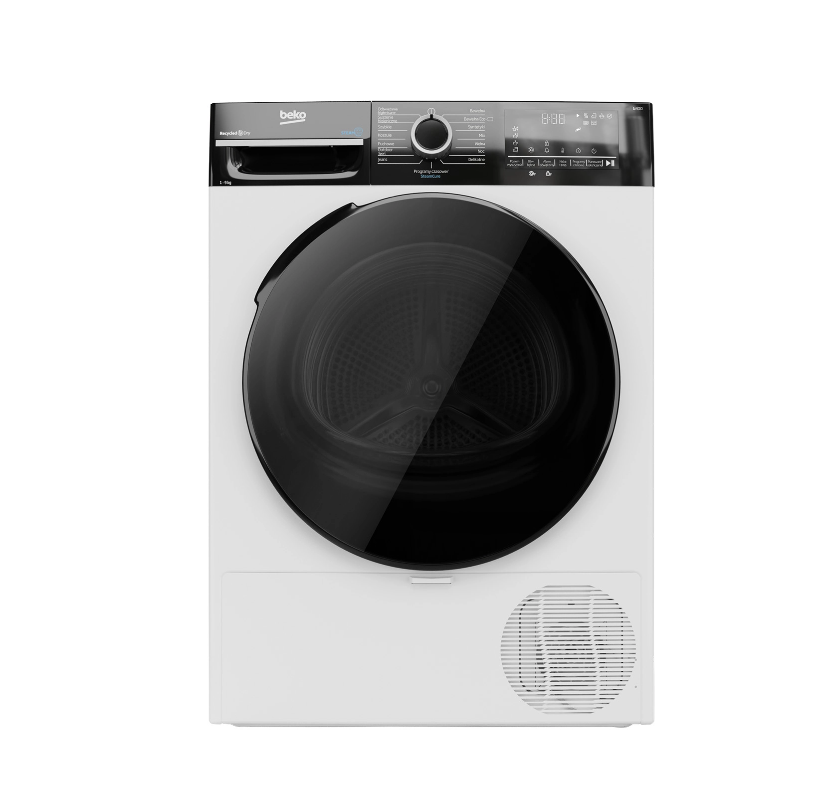 Beko b300 BM3T49249WBDC SteamCure 58,6cm 9kg