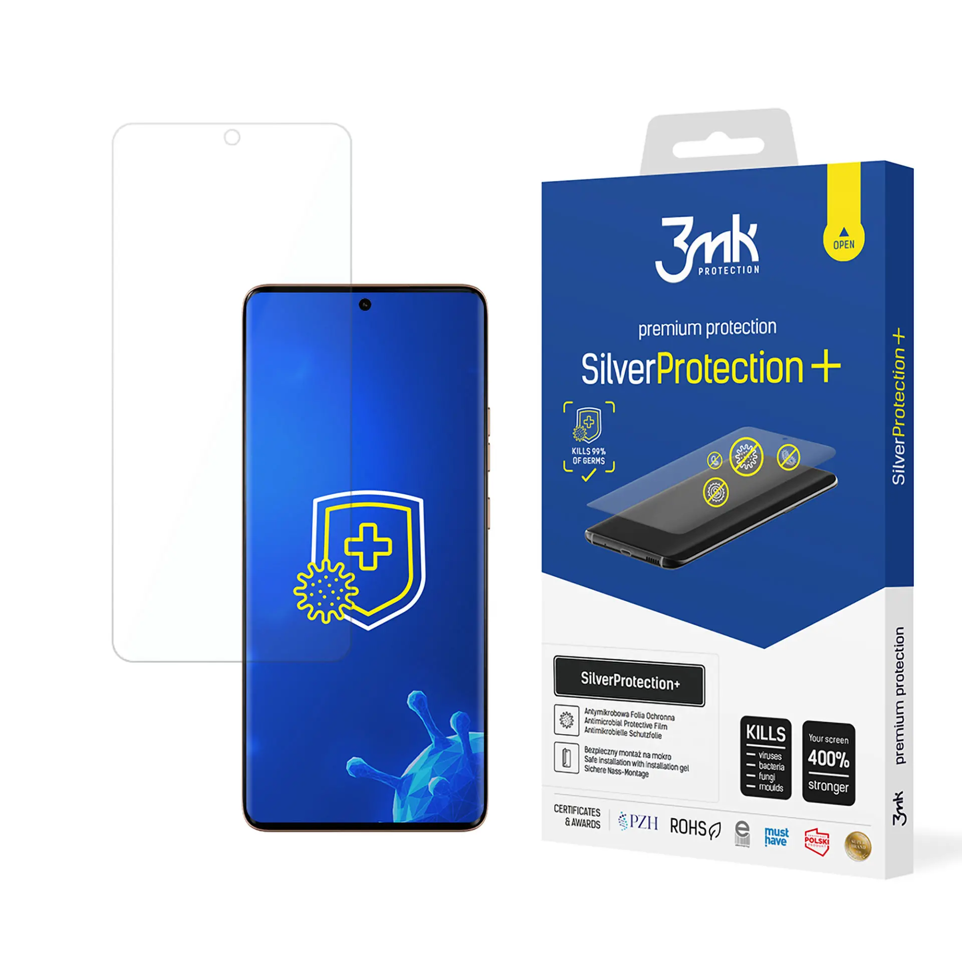 Folia ochronna 3mk Silverprotection+ do Motorola Moto Edge 50 Ultra