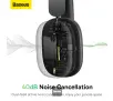 Słuchawki bezprzewodowe Baseus Bowie H1 ANC Nauszne Bluetooth 5.2 Szary