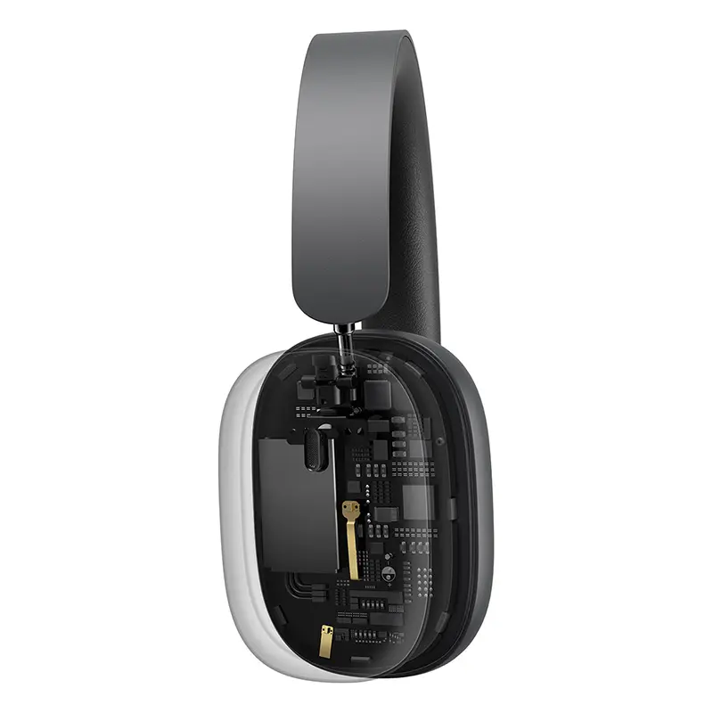 Słuchawki bezprzewodowe Baseus Bowie H1 ANC Nauszne Bluetooth 5.2 Szary