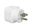 Adapter podróżny Savio AP-03 gniazdo EU - wtyk US