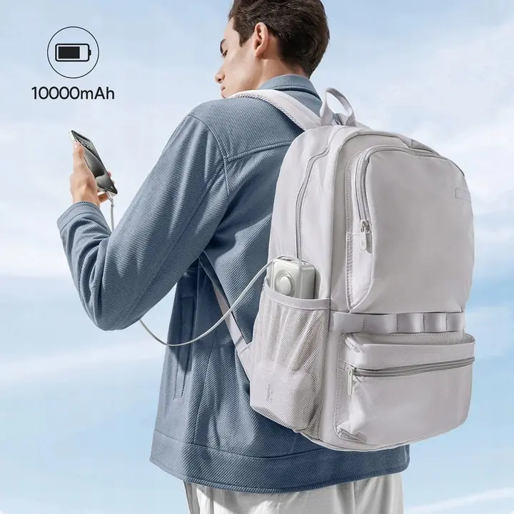 Powerbank Baseus Free2Pull 10000mAh 30W Wbudowany kabel Szary