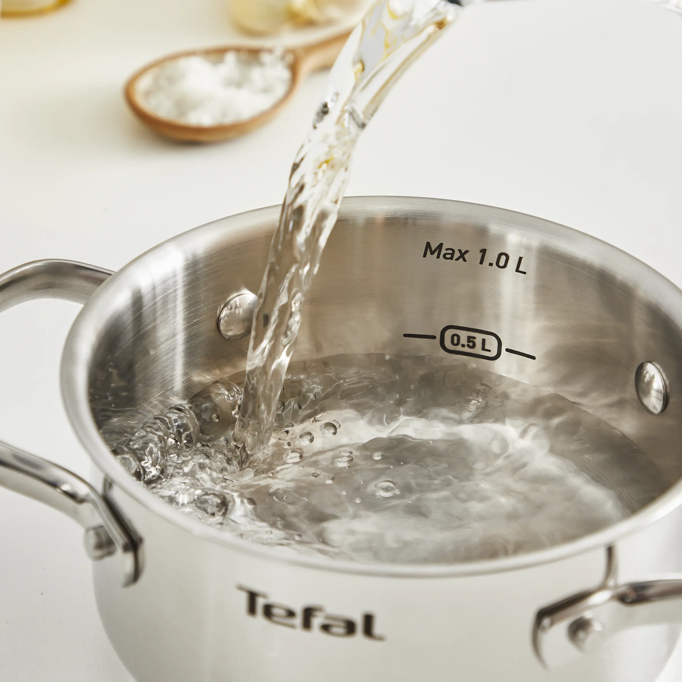 Garnek Tefal Minis H8743155 Indukcja Stal nierdzewna