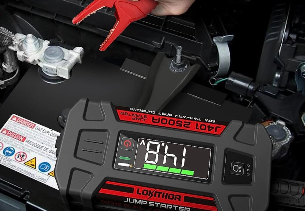 Powerbank Lokithor J401X Jump starter - 2500A 12V 74Wh