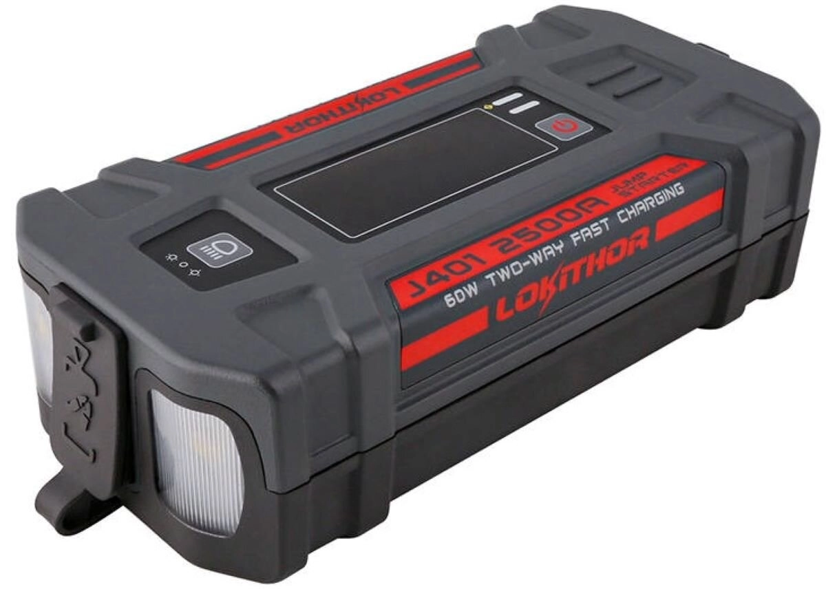 Powerbank Lokithor J401X Jump starter - 2500A 12V 74Wh