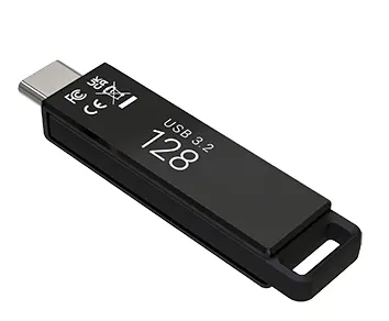 PenDrive PNY Elite-X Type-C 128GB USB 3.2 Typ C Czarny