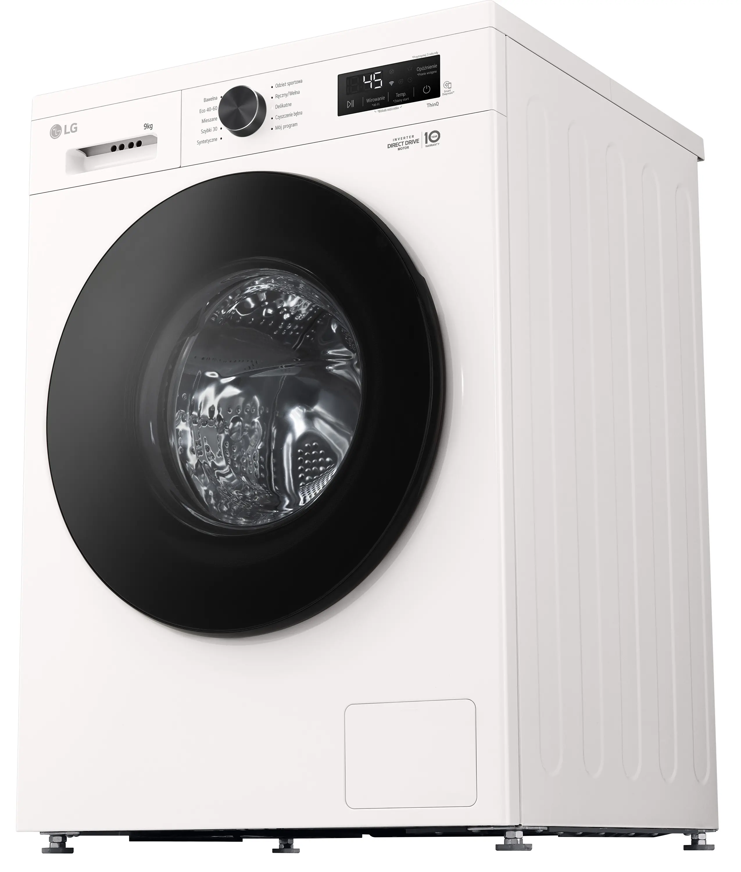 Pralka LG Seria 100 F4X1009NWB 9kg 1400obr/min Zdalne sterowanie