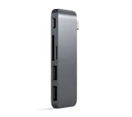Satechi ST-TCUPM Type-C Pass-Through USB Hub Szary