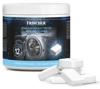 Środek do czyszczenia pralek Frischer tabletki 12szt.