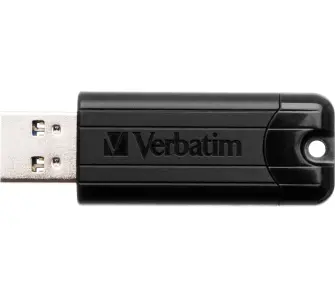 PenDrive Verbatim PinStripe 64GB USB 3.2 Gen 1 Czarny