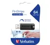 PenDrive Verbatim PinStripe 64GB USB 3.2 Gen 1 Czarny