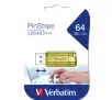 PenDrive Verbatim PinStripe 64GB USB 2.0 Zielony