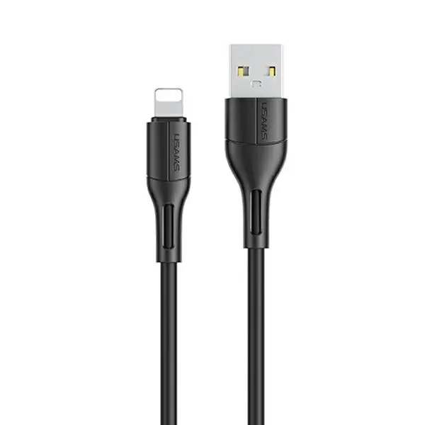 Kabel USAMS USB do Lightning 2A Fast Charge 1m Czarny