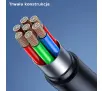 Kabel USAMS USB do Lightning 2A Fast Charge 1m Niebieski
