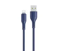 USAMS USB do Lightning 2A Fast Charge 1m Niebieski